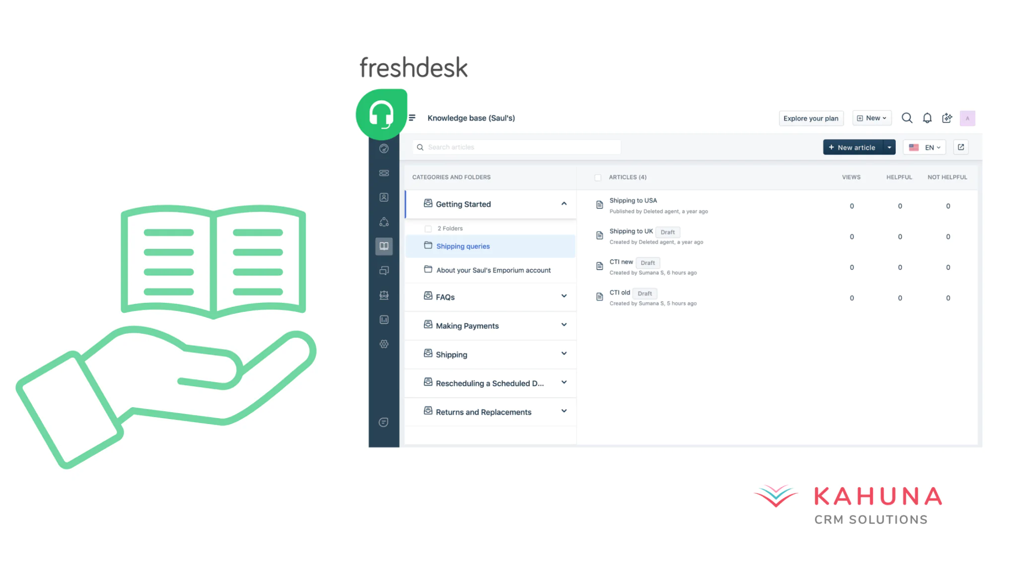 Freshdesk portale self service
