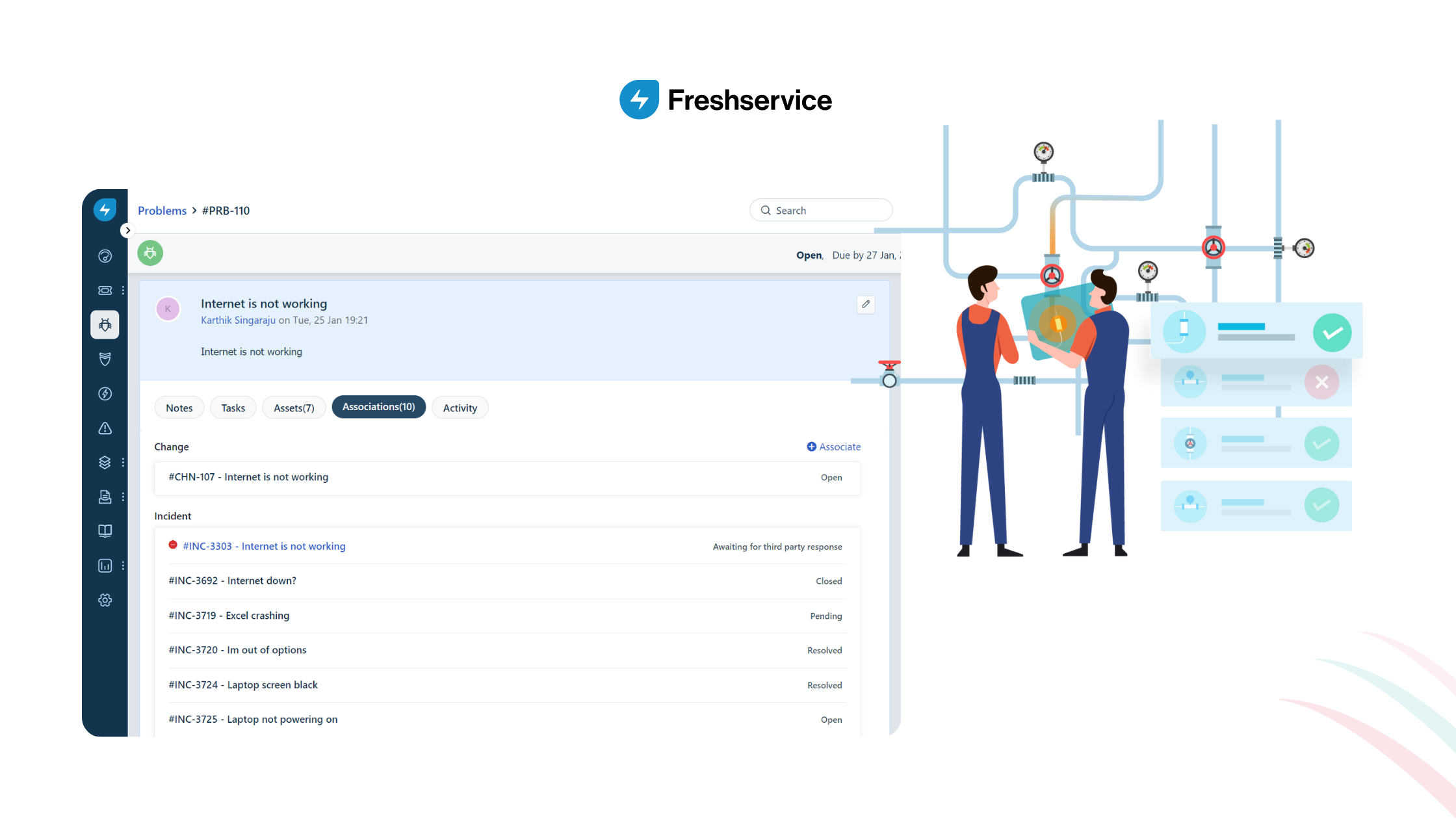 Freshservice software IT